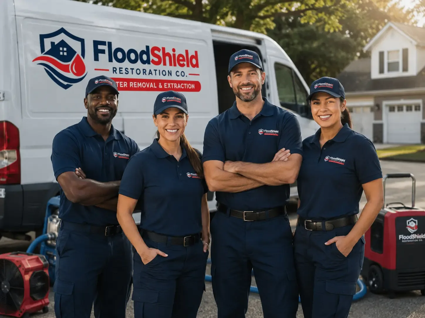 Flood Damage Restoration company in Lansford, ND